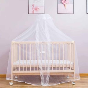 Cuna convertible multifunción 4 en 1 de madera maciza, muebles para bebés, cama infantil empalmada, cuna extragrande tamaño queen con valla - Product Image 3