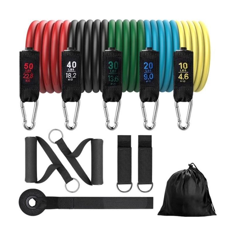 Black-gree-blue-red-yellow