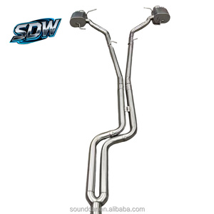 Tubo de Escape Catback de Cuatro Salidas con Logotipo Personalizado para <span class=keywords><strong>BMW</strong></span> 640i XDrive 630i <span class=keywords><strong>640d</strong></span>, Válvula Neumática Remota Mejorada - Product Image 3