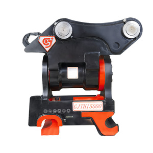 Attaches hydrauliques CE Twinlock pour machines de construction, attache rapide inclinable, rotation à 180 degrés pour excavatrices de 8 à 12 tonnes - Product Image 4