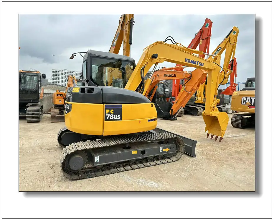 Used Komatsu Pc78 Excavator pc78us in Good condition pc 70 60 55 56 90 Komatsu excavators No reviews yet