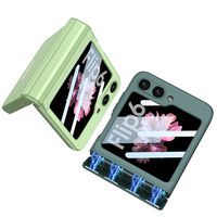 Casing Magnetik PC Keras Mewah dengan Pelindung Layar untuk Samsung Flip 5 4, untuk Casing Samsung Galaxy Z Flip 6