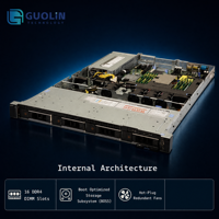 Serveur Dell Rack PowerEdge R440 1U d'occasion reconditionné, serveur d'entreprise à double socket pour déploiement en centre de données