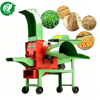 Nueva Trituradora de Paja Metálica Modelo 680 con Doble Entrada y Tres Salidas para Tallos de Pasto y Residuos Agrícolas, Capacidad de 2 Ton/h