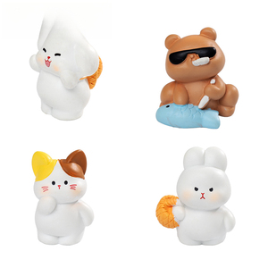 Weij Landscape Small Animal Market Dolls, Graziosi Accessori Decorativi Sospesi Fai-da-te a Forma di Cereali, Mini Ornamento da Scrivania - Product Image 5
