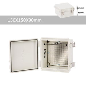 B & J กล่องต่อสายไฟ Ip68พลาสติก ABS กันน้ำ, กล่องแยกไฟฟ้ากล่องไฟฟ้ากันน้ำได้ทุกขนาด - Product Image 3