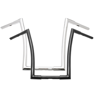 Piezas modificadas para motocicleta Retro, manillar alto cromado negro de 25MM para <span class=keywords><strong>Harley</strong></span> XL883 <span class=keywords><strong>Fat</strong></span> <span class=keywords><strong>Boy</strong></span> 1200 Soft Tail X48 - Product Image 1
