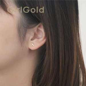 Pendientes de tuerca unisex de aleación de cobre GOL Dtutu 9K con forma de mini avión, modernos, con diamante en forma de corazón y granate, de la Universidad de Pekín, con certificación de gemas. - Product Image 6