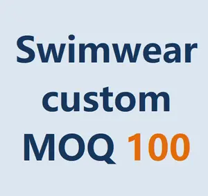 低最小起订量Oem定制升华印花泳装比基尼标志泳装制造商和服装