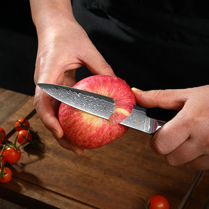 Ensemble de 6 couteaux de cuisine en acier damas 67 couches en acier inoxydable Chef Kiritsuke Santoku <span class=keywords><strong>Nairi</strong></span> Steak Couteau utilitaire - Product Image 5