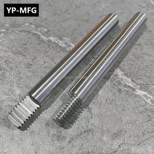 Custom Machining POM ABS Plastic Precision Metal Stainless Steel CNC Brass Turning Parts Knurled Tube - Product Image 4