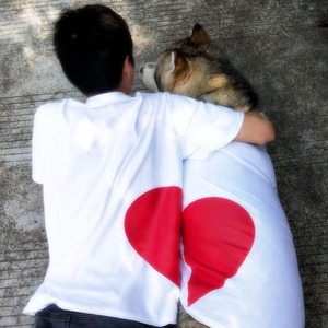 Abbigliamento Coordinato per Proprietari e Cani, Vestiti per Animali Domestici con Motivi a Cuore, Abbigliamento Abbinato per Cani e Umani all'Ingrosso - Product Image 5