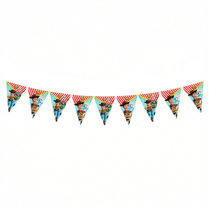 Guirnalda Decorativa de Toy Story de 2.3 Metros, Adornos Colgantes de Plástico para Fiestas, Paquete de 2 Piezas - Product Image 1