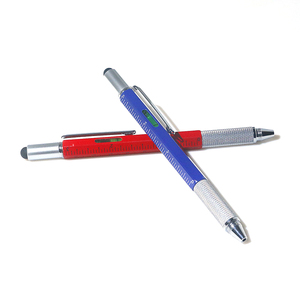 Bolígrafo Multifuncional 6 en 1 para Sublimación, Bolígrafo Promocional de Metal Multicolor con Bolígrafo, Destornillador, Regla y Nivel, Logotipo Personalizado - Product Image 6