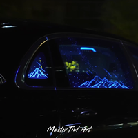 Film Tinting Elektrik OMTD untuk Jendela Mobil dengan Remote Smart Film untuk Tinting Jendela Samping Mobil Produsen OEM Kustom