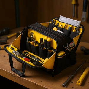 Sac à outils multi-accessoires Stanley Fatmax 18 pouces avec organisateur et poches pour outils - Product Image 3