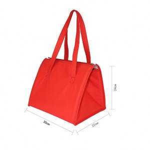 Bolsa Térmica Plegable para Entrega de Alimentos con Forro Térmico y Cierre de Cremallera, Fabricante OEM - Product Image 6