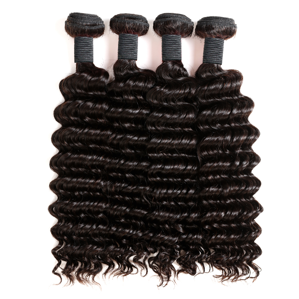 Paquetes naturales negros del color