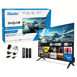 Téléviseurs 4K UHD DLED QLED GOOGLE TV sans cadre, intelligents, de 32, 43, 55, 65, 75, 85, 98 pouces, au meilleur prix d'usine. Bor - Product Image 1