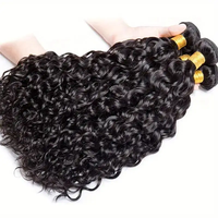 Extensions de Cheveux Humains Vierge Brésiliens Ondulés, Double Trame Faite à la Machine, Cuticules Alignées, Vente en Gros Usine, Garantie 3 Ans