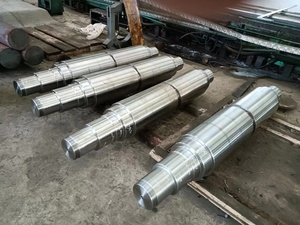 <span class=keywords><strong>Prix</strong></span> usine longue durée de vie haute résistance à l'usure 42CrMo trempe et revenu pièces de rouleau de broyeur robuste forgé - Product Image 5