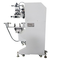 Imprimante sérigraphique semi-automatique cylindrique de haute qualité la plus populaire pour l'étiquetage des contenants, des bouteilles et des pots dans les industries agricoles