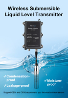 Transmitter Level Cairan Nirkabel Submersible Firstrate FST700-101W Berkualitas Tinggi, Sensor Pengukur Level Air IP68