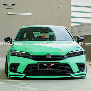 Yofer 2022 2023 2024 Kit carrosserie modifié et amélioré 4 pièces, accessoires, pare-chocs avant pour Honda Civic 11ème génération - Product Image 4