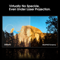 Écran de projection mural 4K UHD 16:9 blanc mat 100% gain 70-250 pouces /OEM, le plus récent modèle 2024, avec garantie de 3 ans