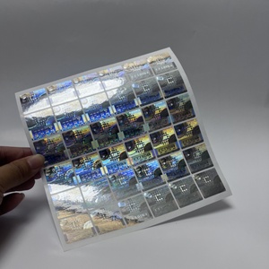 Etiqueta adhesiva holográfica de código QR de seguridad personalizada antifalsificación etiqueta a prueba de manipulaciones - Product Image 2