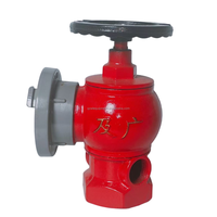 Hidran Kebakaran Dalam Ruangan Rotary Wanlian SNZ65-Y, 2.5" DN65, Besi Daktile dengan Lapisan Powder Coating, Dilengkapi Port Gulungan Selang