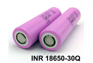 Batteries au lithium-ion cylindriques à décharge 3.6V 3000mAh 10C rechargeables d'origine <span class=keywords><strong>INR</strong></span> 18650-30Q - Product Image 3