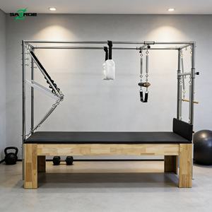 SAERDE Pilates Reformer en bois durable, tour, lit, machine, accessoires d'exercice, Cadillac - Product Image 6