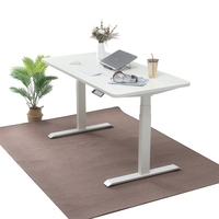 Bureau debout électrique 2AF3 avec vitesse de levage de 40 mm/s, capacité de charge de 120 kg, bureau d'ordinateur réglable