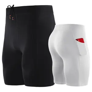 Mens Tight Shorts Fitness Gym Running Sports Quick Drying Compression Shorts