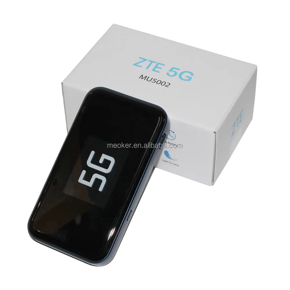 ZTE MU5002 AX1800 WiFi 6 SDX55, ponsel WiFi saku Hotspot 5G mendukung hingga 32 perangkat Wi-Fi yang diaktifkan