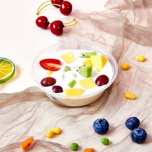 250 ml pp tek kullanımlık çorba kasesi küçük yuvarlak konteyner mini çorba kapaklı bardak çorba sosu daldırma sos contorno yan yemekler - Product Image 4