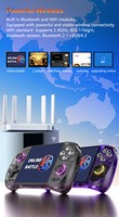 Console de jeux vidéo portable rétro D40Max |   Écran tactile IPS de 4 pouces, jeu Android, batterie de 5000 mAh, Wi-Fi, 10000 jeux