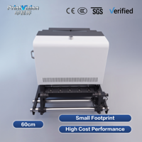 Séchoir vertical DTF 60 cm (24 pouces) à haut rendement, four de revêtement automatique en poudre TPU pour XP600 I3200