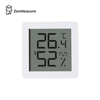 Thermomètre hygromètre d'ambiance ZenMeasure OEM/ODM en ABS avec écran LCD HD pour contrôle via application intelligente et surveillance du climat intérieur