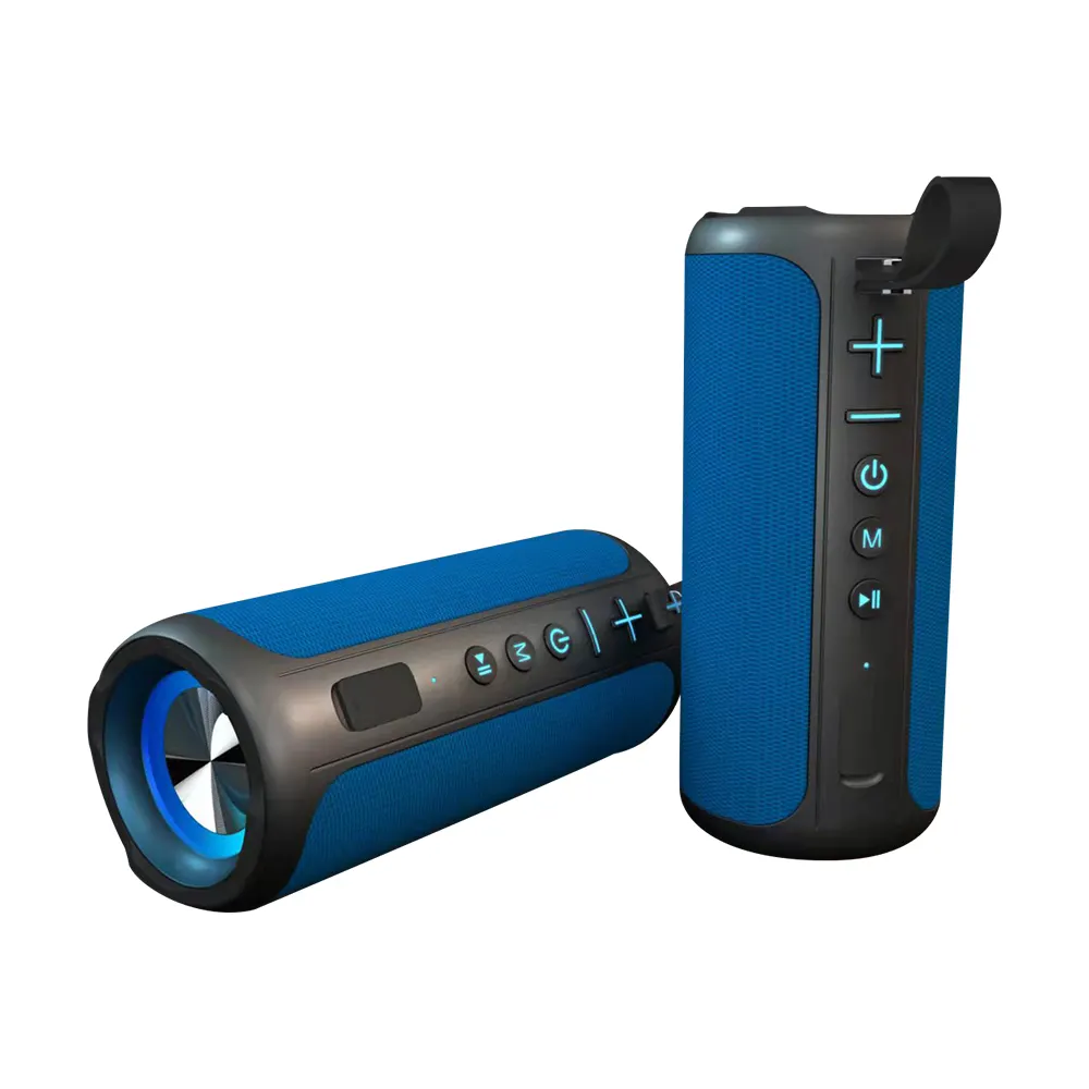 2023 휴대용 패션베이스 서브 우퍼 방수 사운드 박스 TF USB 플래시 드라이브 강력한 야외 스피커 TWS 무선 스피커