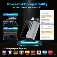 KINGBOLEN Soloscan para Audi, Escaneo Completo del Sistema, Codificación de ECU, Herramienta de Diagnóstico Negra, OBD 12V, 1 Año de Garantía, Lector de Códigos