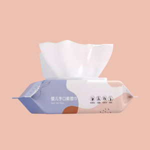 Grand paquet de lingettes pour les mains et la bouche des bébés, spécialement conçues pour les mères, les bébés et les enfants, pour nettoyer et laver le visage. - Product Image 4