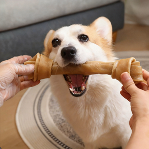 <span class=keywords><strong>Os</strong></span> à mâcher <span class=keywords><strong>pour</strong></span> chiens en bœuf séché à l'air, friandises durables <span class=keywords><strong>pour</strong></span> le nettoyage des dents, <span class=keywords><strong>pour</strong></span> chiots et toutes tailles (petit/moyen/grand) - Écologiques - Product Image 5