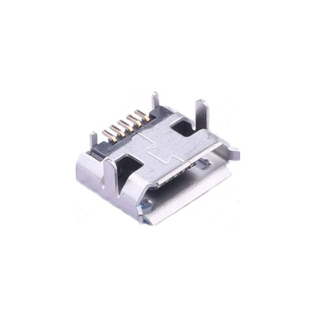 USB Connector Micro-B Female Crouching Sticker with Small Cow Horn and Pillar