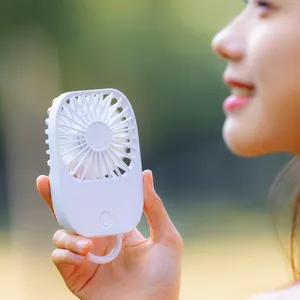 Ventilador portátil mini - Ventilador eletrônico pessoal silencioso a pilhas de 3 velocidades