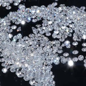 Bricolage Rond Huit Cœurs Huit Flèches Lâche Moissanite <span class=keywords><strong>Diamant</strong></span> Nu - Product Image 6