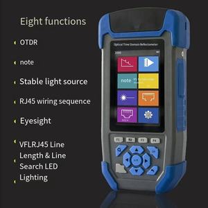 เครื่องทดสอบไฟเบอร์ออปติก OTDR อุปกรณ์ทดสอบไฟเบอร์ออปติกสาย OTDR อั<span class=keywords><strong>จ</strong></span>ฉริยะแบบมีสาย8ฟังก์ชัน - Product Image 3