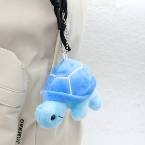 Dễ Thương Phim Hoạt Hình Mini Rùa Keychain Trang Trí Mặt Dây Chuyền Trang Trí Sang Trọng Màu Xanh Lá Cây Rùa Nhồi Bông Sang Trọng Cho Trang Trí - Product Image 5