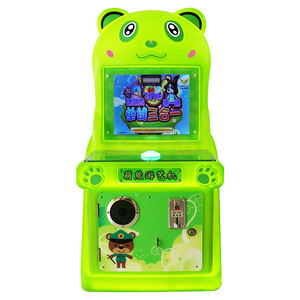 Machine d'arcade de jeu vidéo à pièces pour enfants, tir à l'eau double pistolet, pêche, course, interface anglaise - Product Image 3